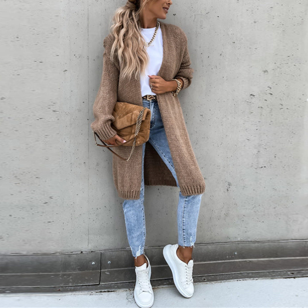 Lune London | Timeless Long Sleeve Cardigan for Women