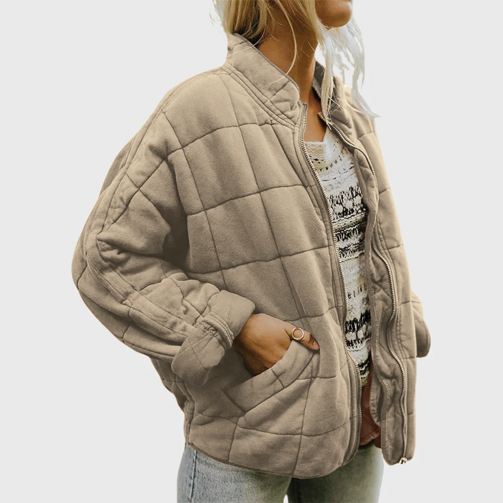 Lune London | Quilted Zip Jacket