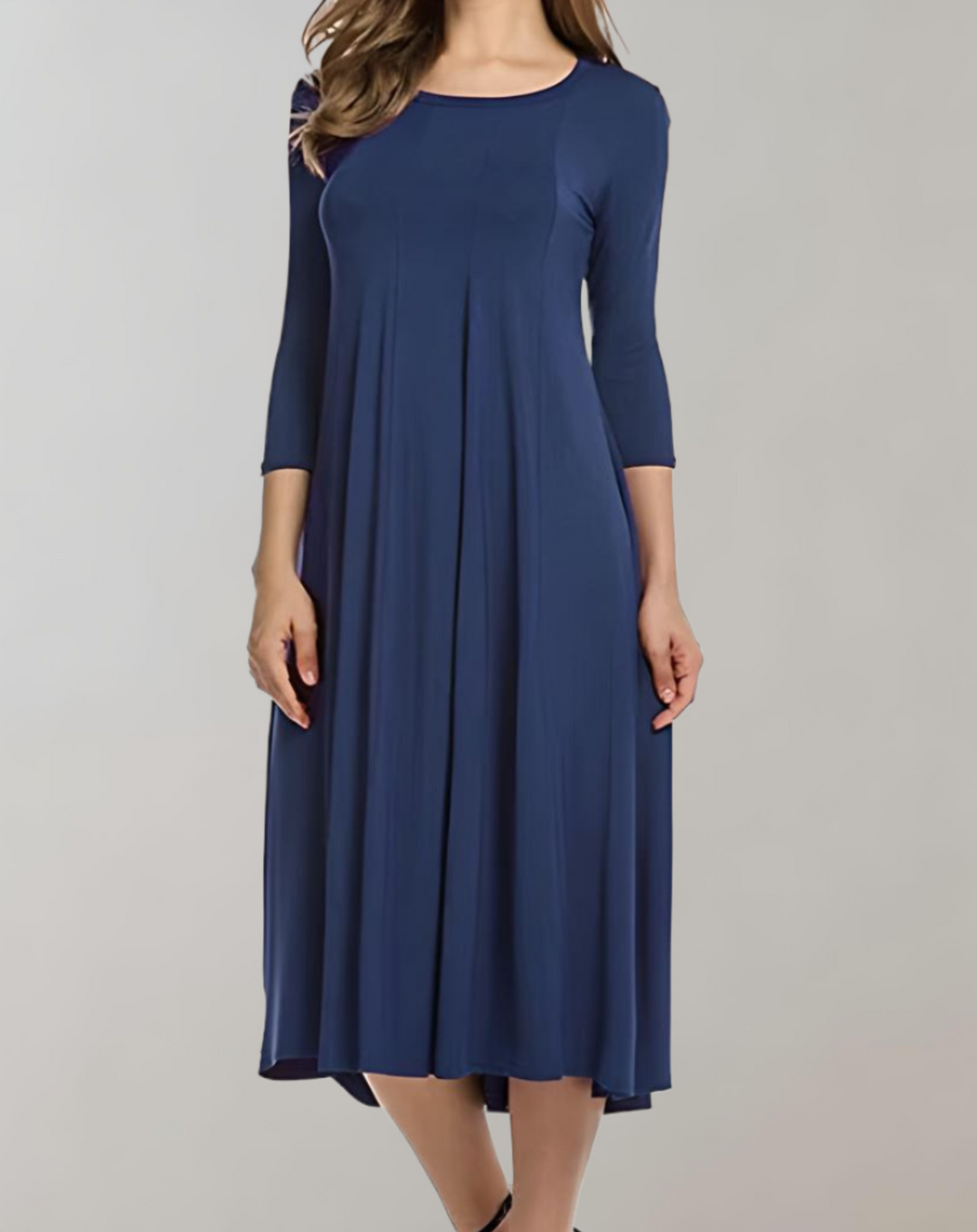 Lune London | Swing Dress with 3/4 Sleeves for A Stylish Look