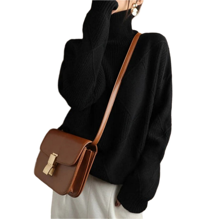 Lune London | Women's turtleneck sweater - Cotton sweater autumn/winter