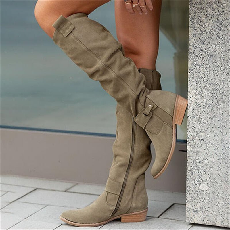 Lune London | Ankle-high boots for women - Zipper, Winter