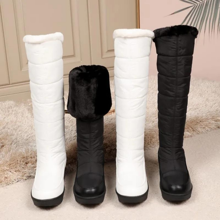 Lune London | Bottes d'hiver pour femmes avec doublure - Chaud et Confortable