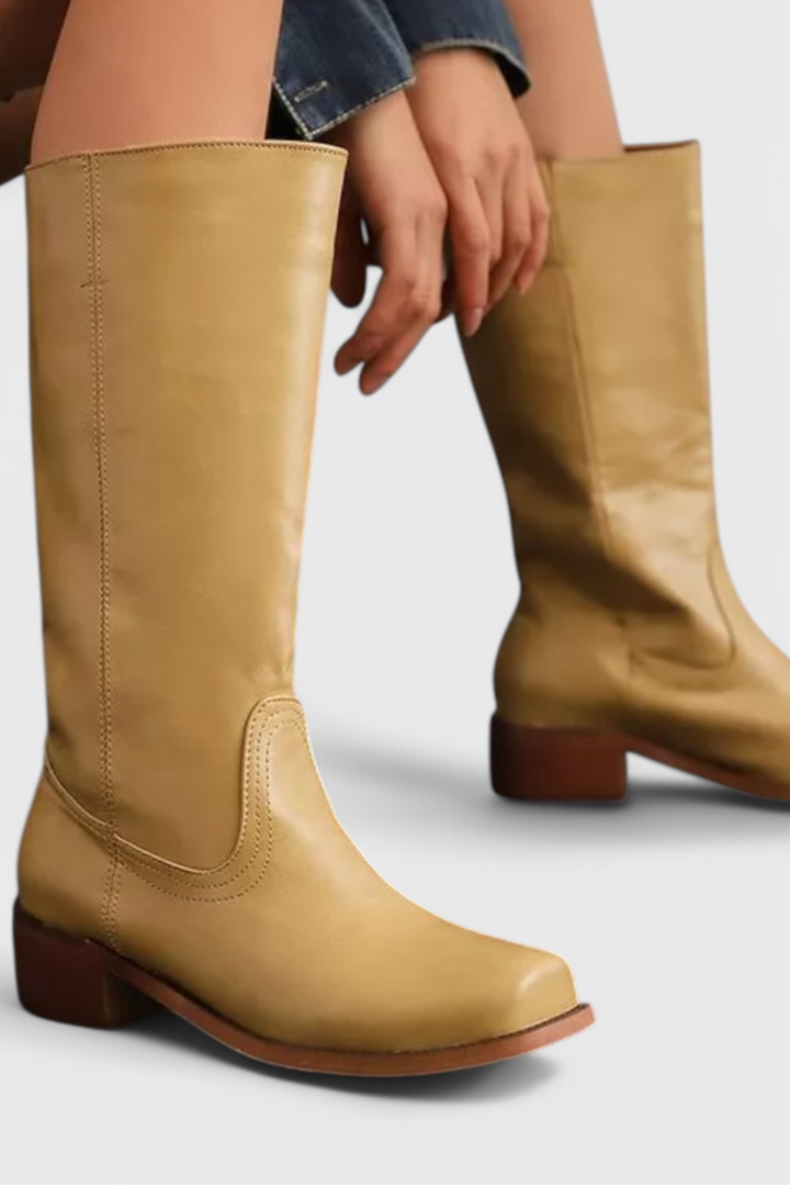 Lune London | Bottes pour femmes - Bottes élégantes à talon bloc