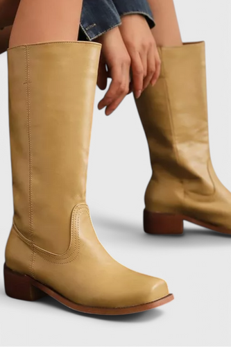 Lune London | Bottes pour femmes - Bottes élégantes à talon bloc