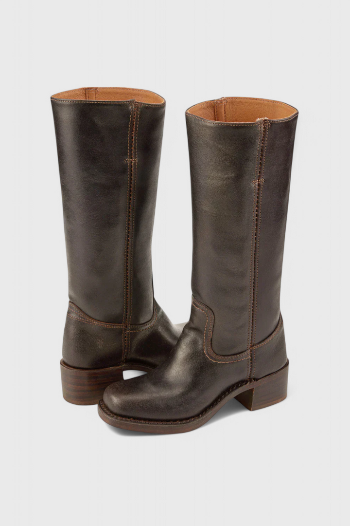 Lune London | Bottes pour femmes - Bottes élégantes à talon bloc