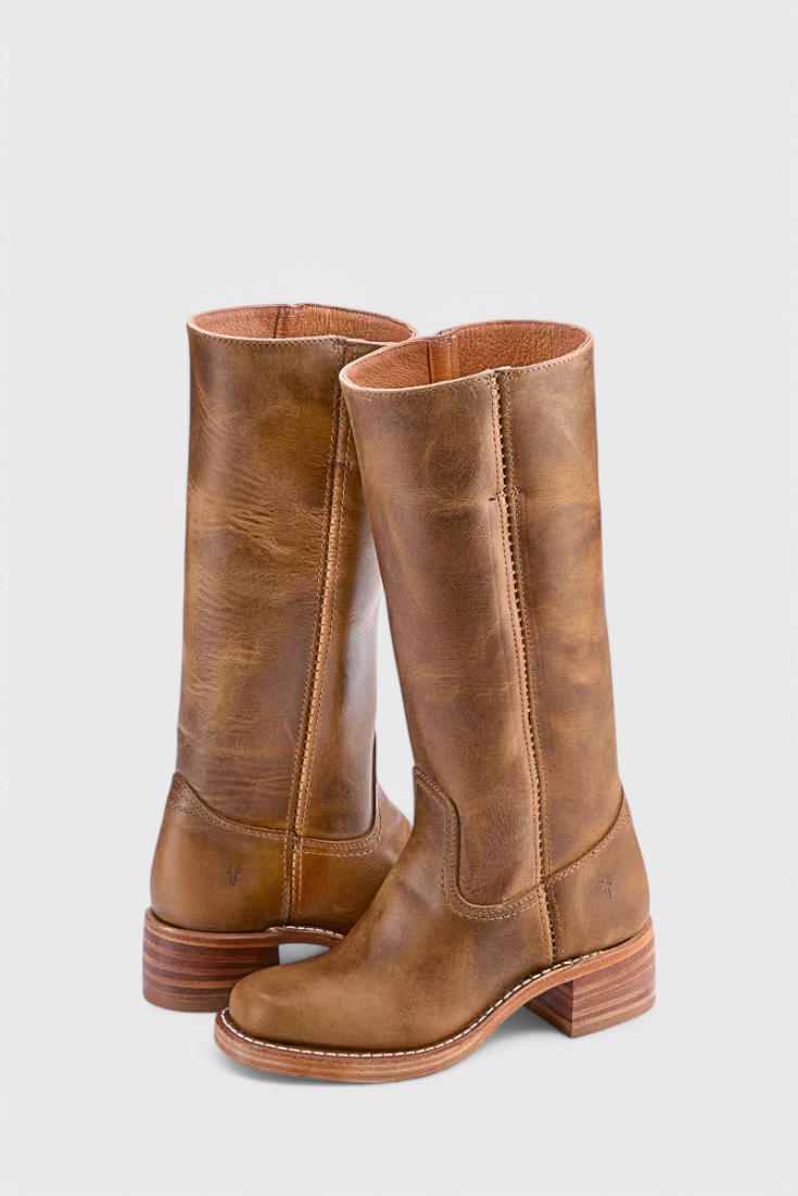 Lune London | Bottes pour femmes - Bottes élégantes à talon bloc