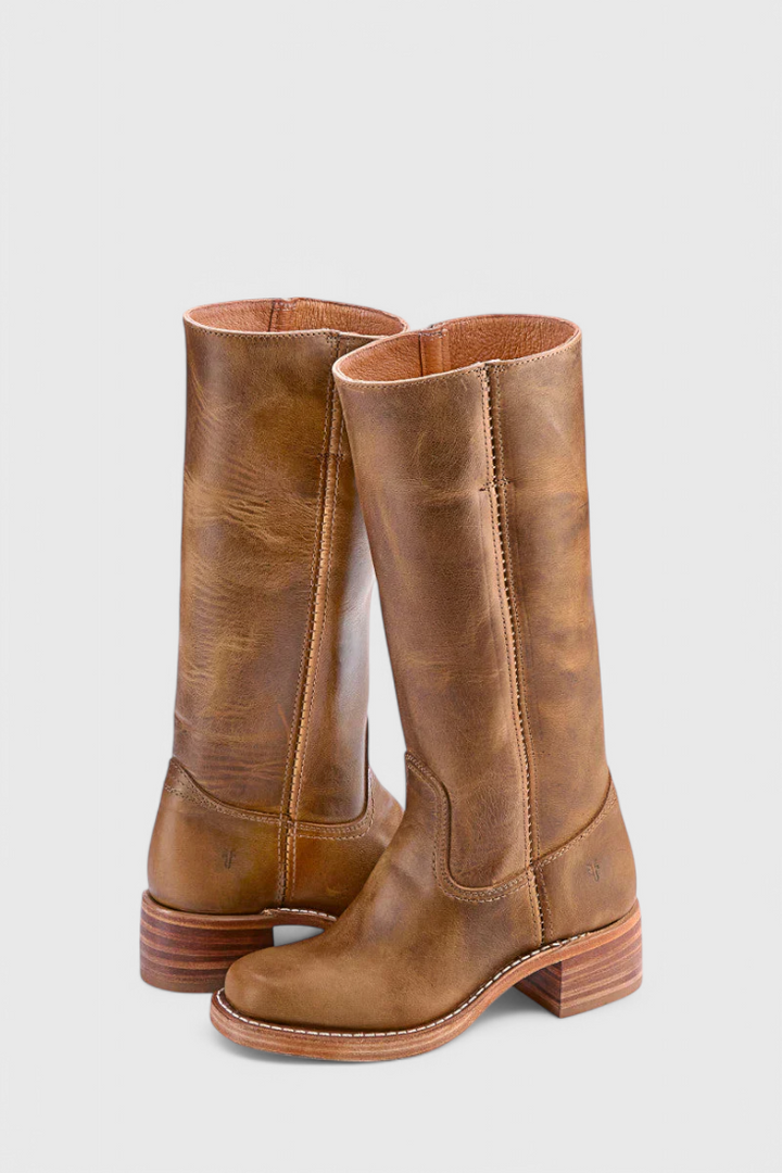 Lune London | Bottes pour femmes - Bottes élégantes à talon bloc