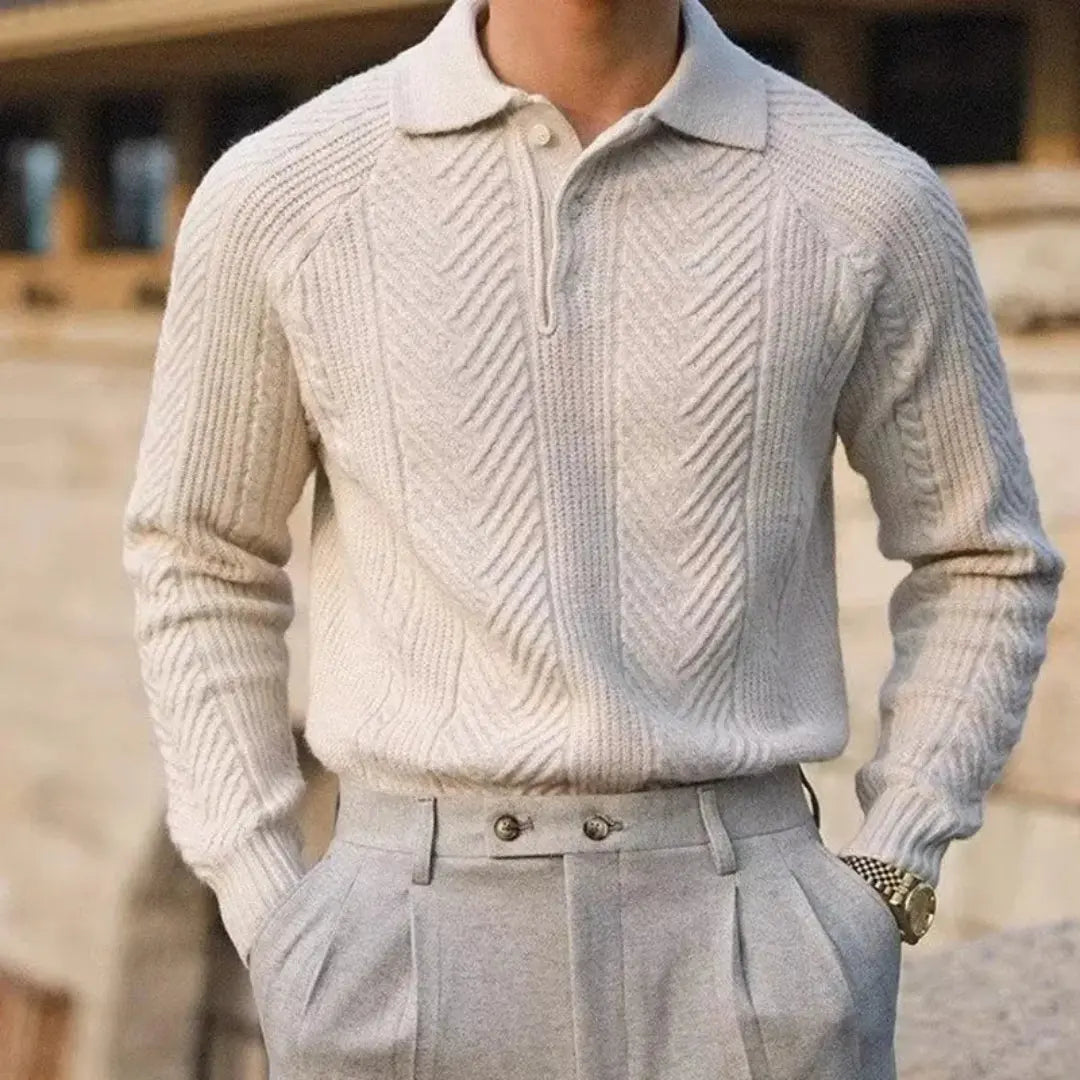 Lune London | Knit sweater for men - Modern fit