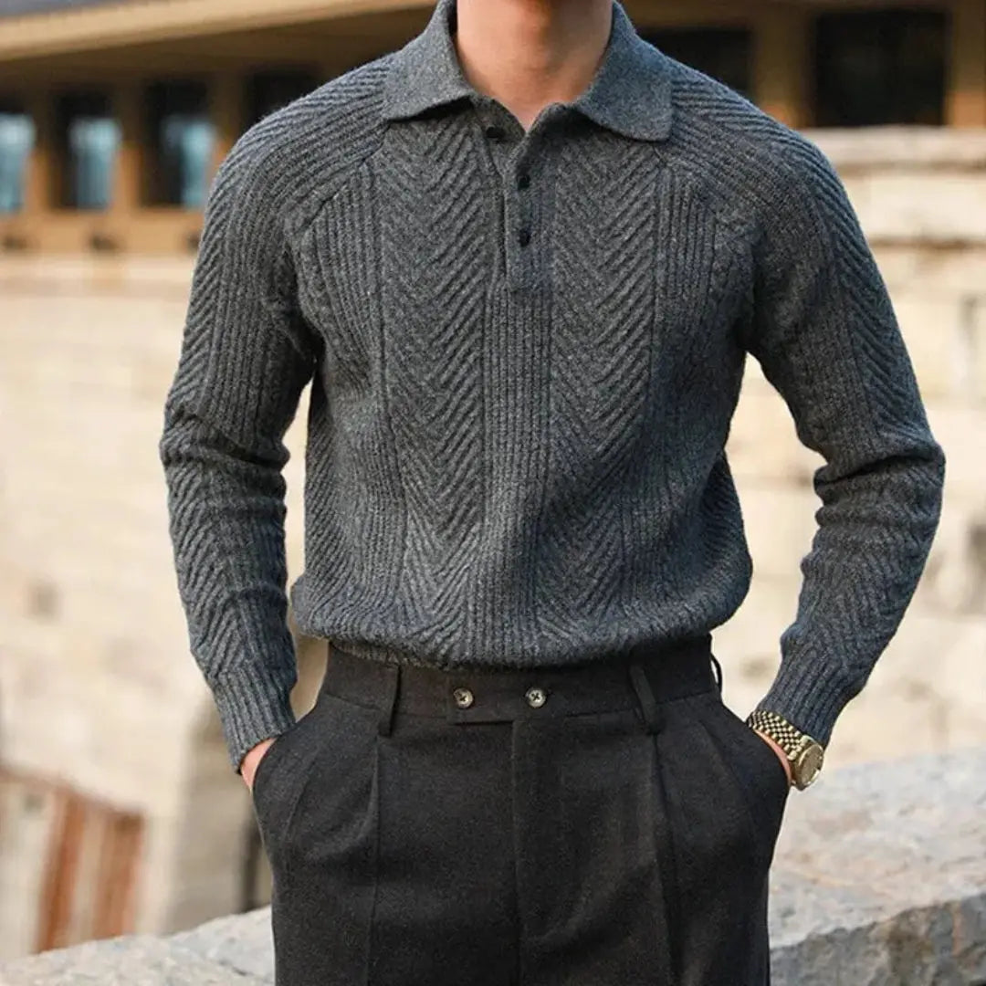 Lune London | Knit sweater for men - Modern fit