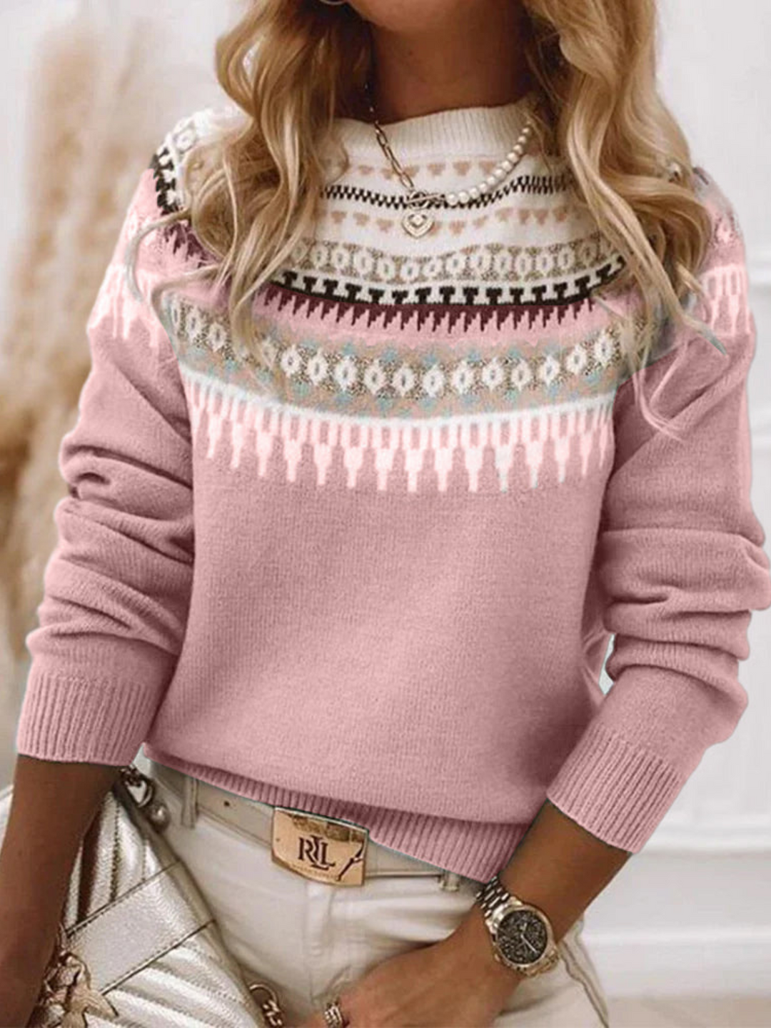 Lune London | Knitted sweater for women - Hip length