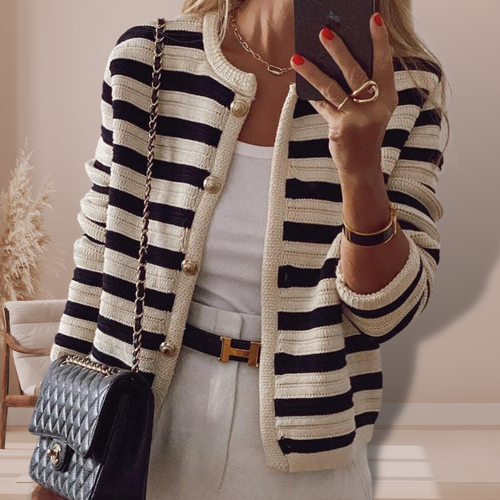 Lune London | Veste Amalia rayée