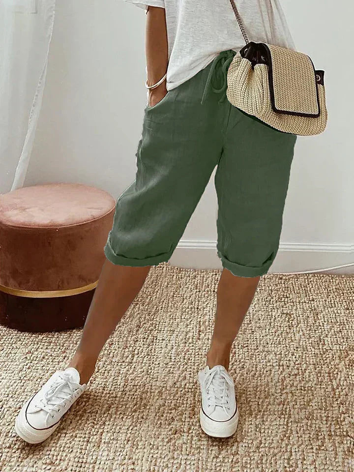 Lune London | Cotton and Linen Shorts for Women