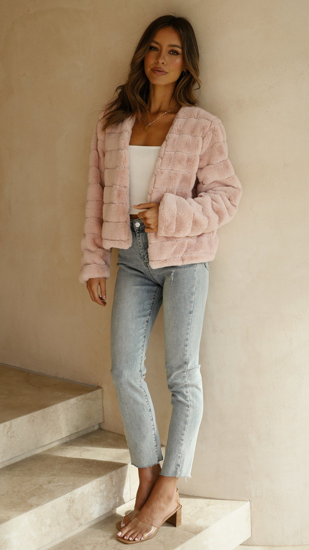 Lune London | Short Jacket - Structured Fit - Quilted Design - Open Front