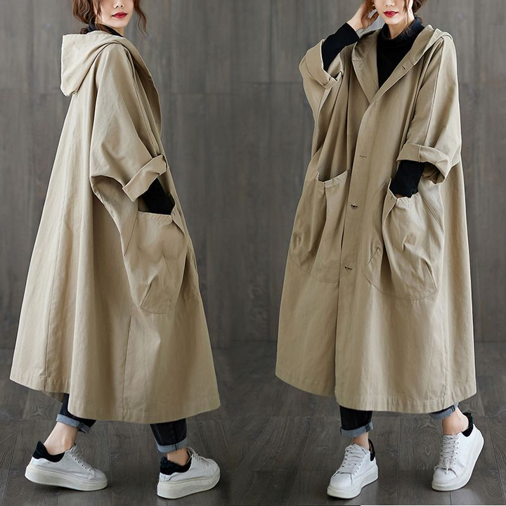 Chic Und Stil | Oversized Waterproof Windbreaker Jacket