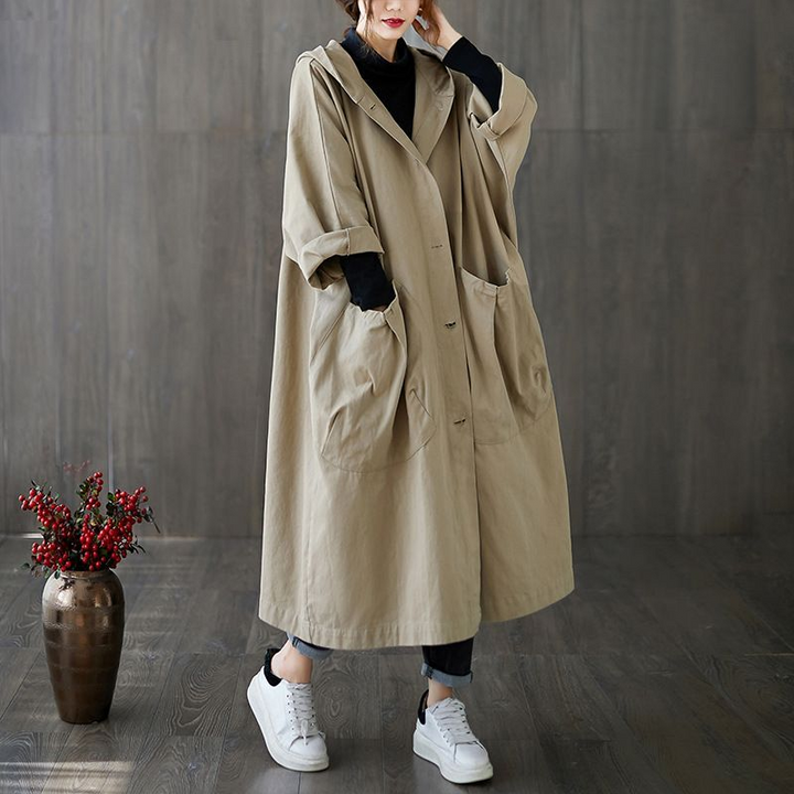 Chic Und Stil | Oversized Waterproof Windbreaker Jacket