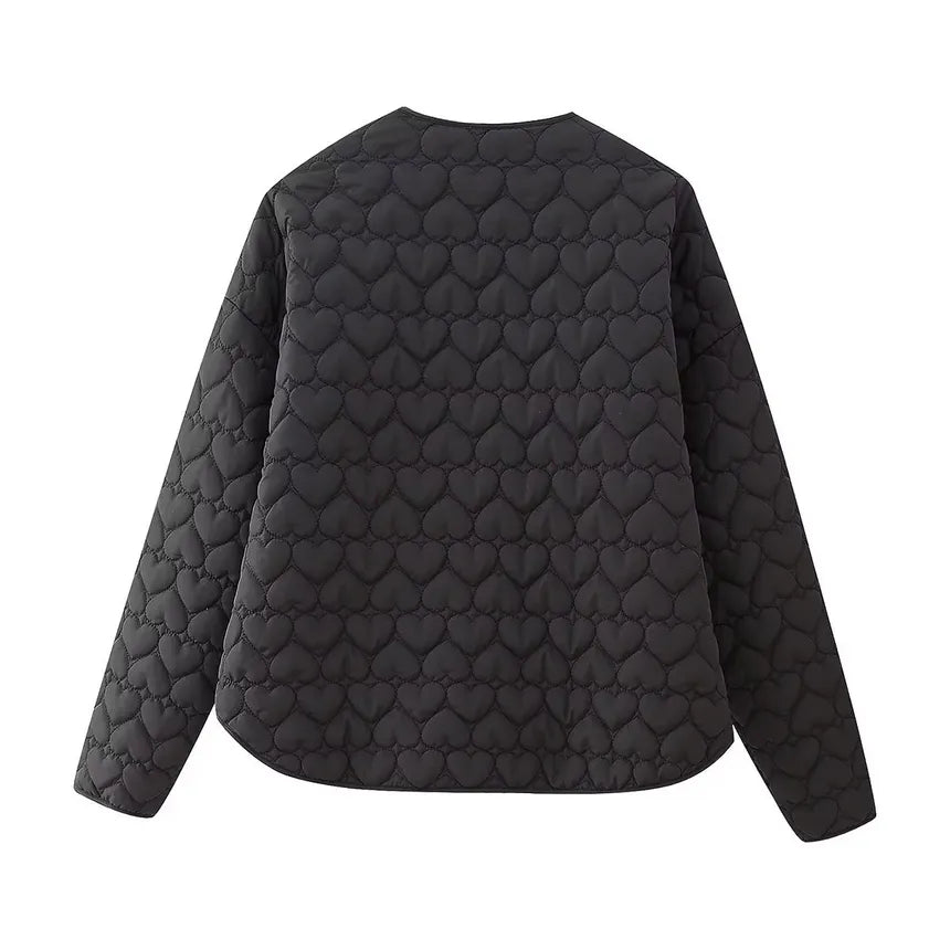 Lune London | Quilted heart pattern jacket