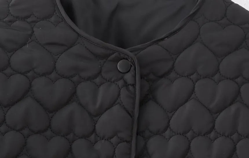 Lune London | Quilted heart pattern jacket