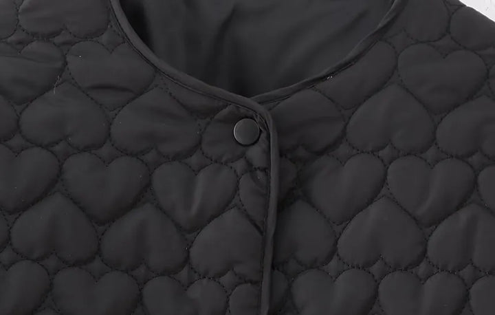 Lune London | Quilted heart pattern jacket