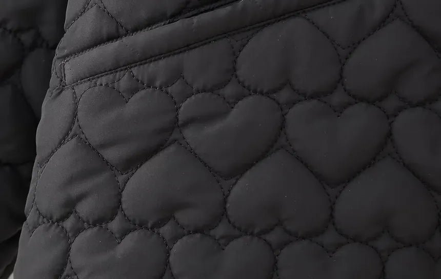 Lune London | Quilted heart pattern jacket