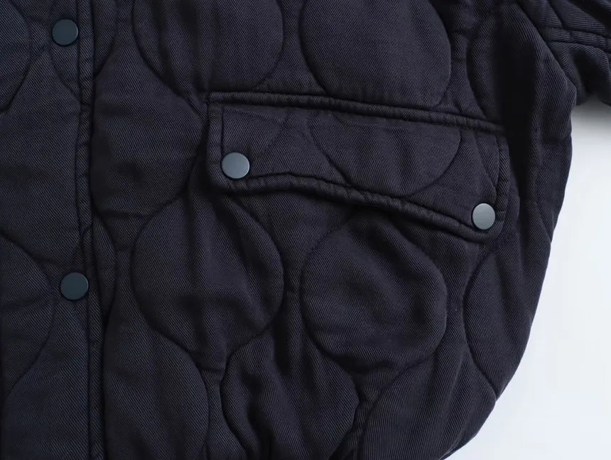 Lune London | Cotton Jacket with Round Collar