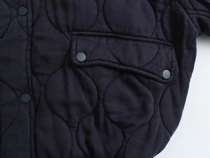 Lune London | Cotton Jacket with Round Collar