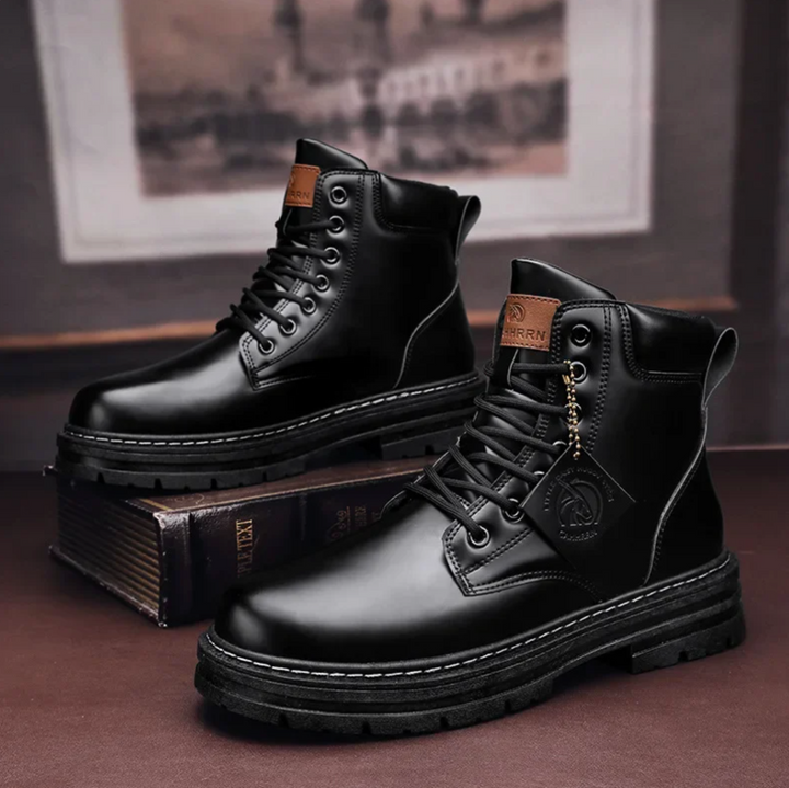 Lune London | Lace-up ankle boots for men - Water-repellent, Comfortable