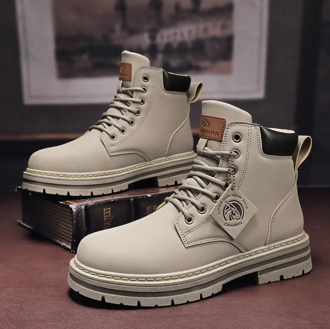 Lune London | Lace-up ankle boots for men - Water-repellent, Comfortable