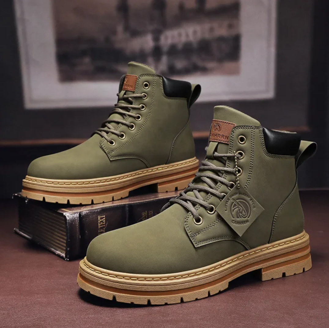 Lune London | Lace-up ankle boots for men - Water-repellent, Comfortable