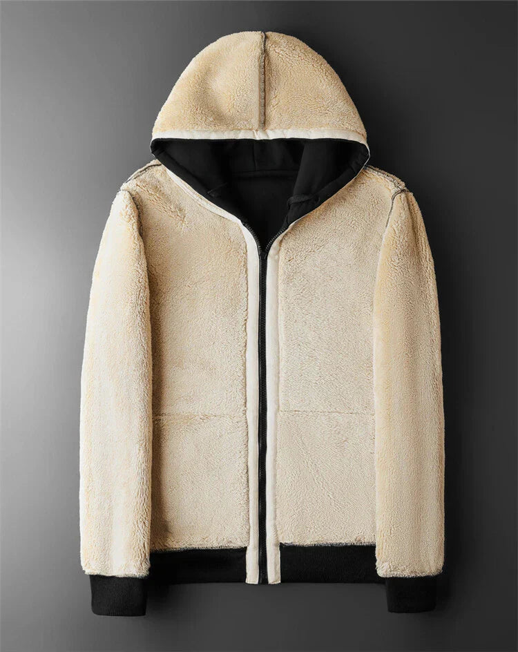 Chic Und Stil | Winter Jacket Men Warm Ergonomic Hoodie