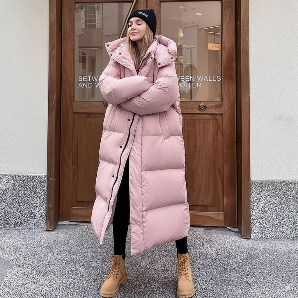 Lune London | Padded Puffer Jacket Women - Windproof with Hood