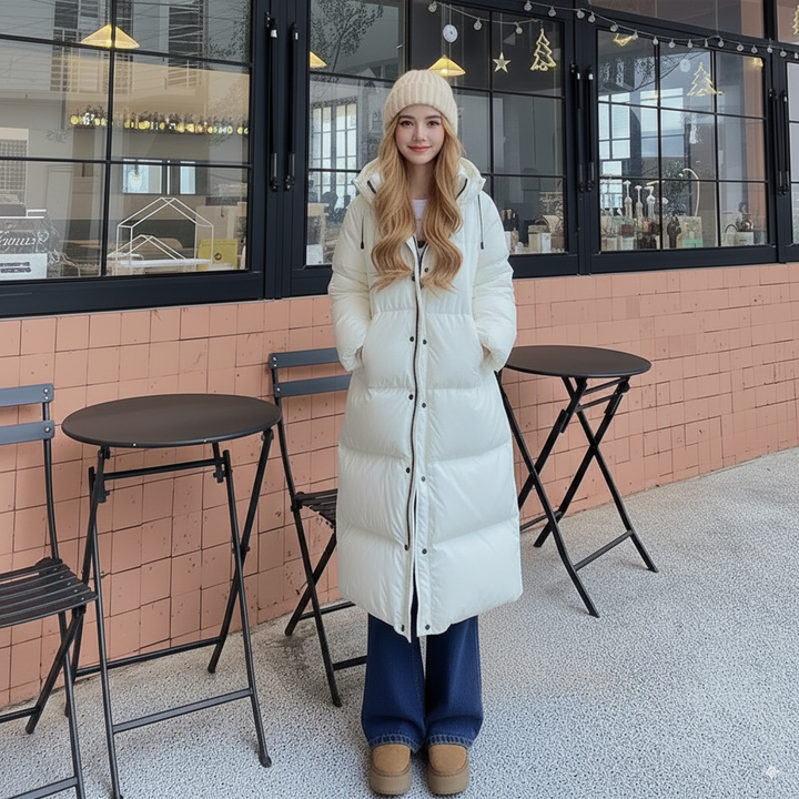 Lune London | Women's down jacket - Windbreaker with hood