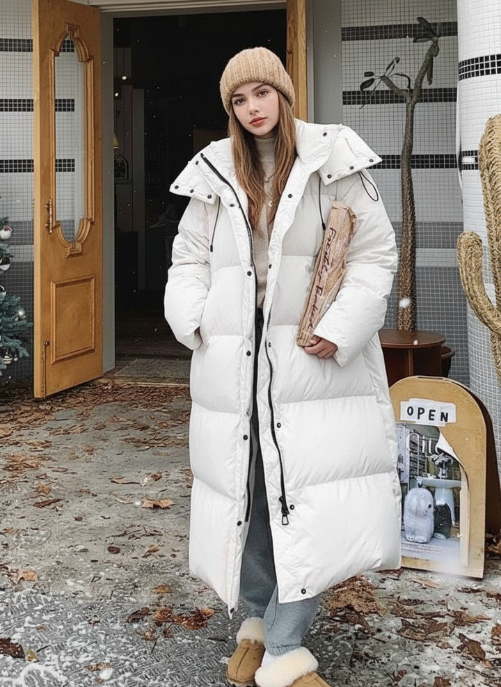 Lune London | Padded Puffer Jacket Women Windproof with Hood