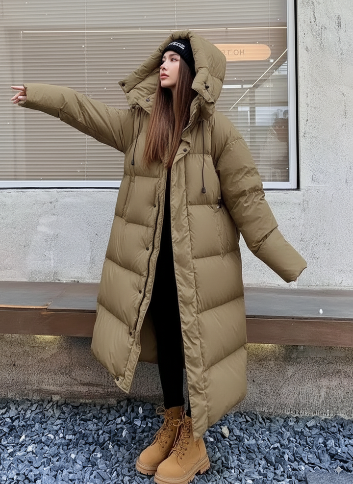 Lune London | Padded Puffer Jacket Women - Windproof with Hood