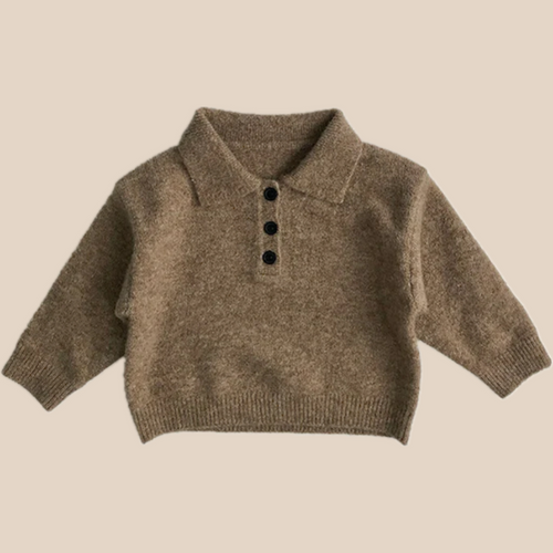 Lune London | Cotton Polo for Kids Warm and Breathable, Perfect for Cold Days
