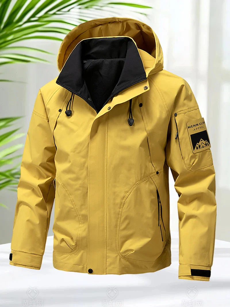 Lune London | Softshell jacket for men - Lightweight, Waterproof & With hood