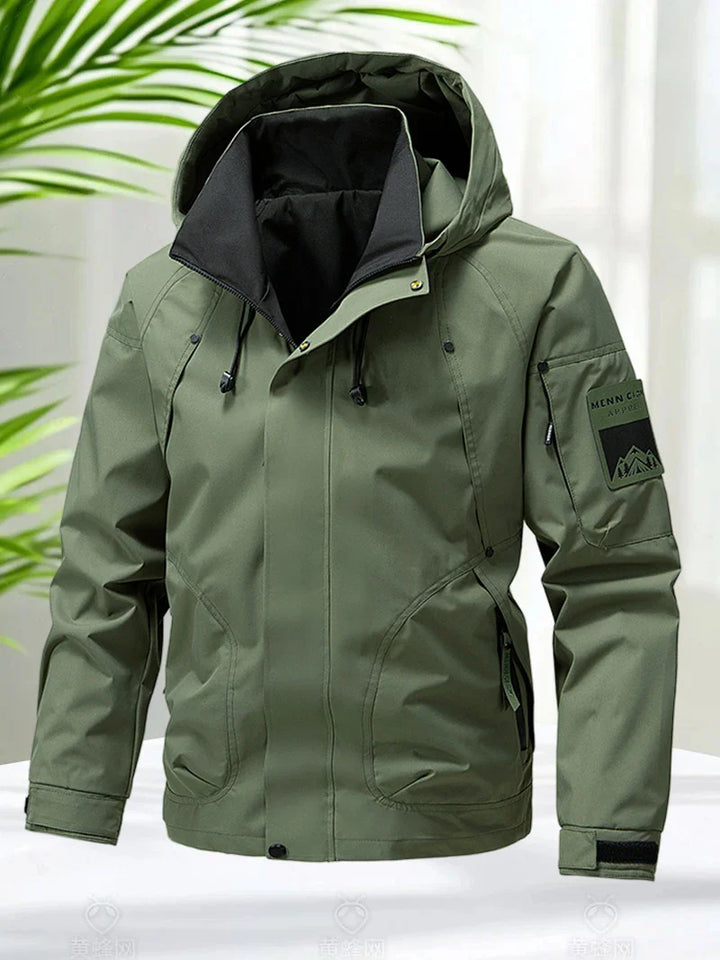 Lune London | Softshell jacket for men - Lightweight, Waterproof & With hood