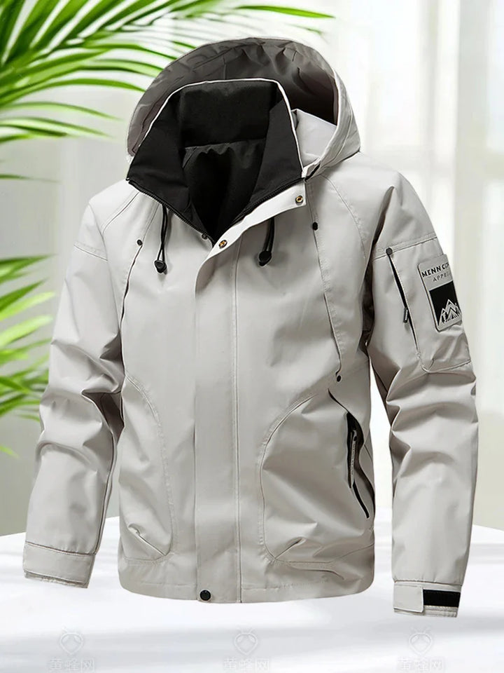 Lune London | Softshell jacket for men - Lightweight, Waterproof & With hood