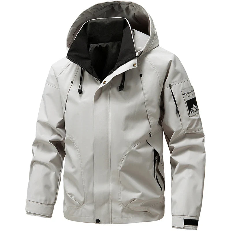Lune London | Softshell jacket for men - Lightweight, Waterproof & With hood