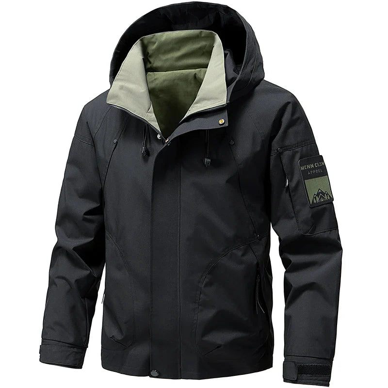 Lune London | Softshell jacket for men - Lightweight, Waterproof & With hood