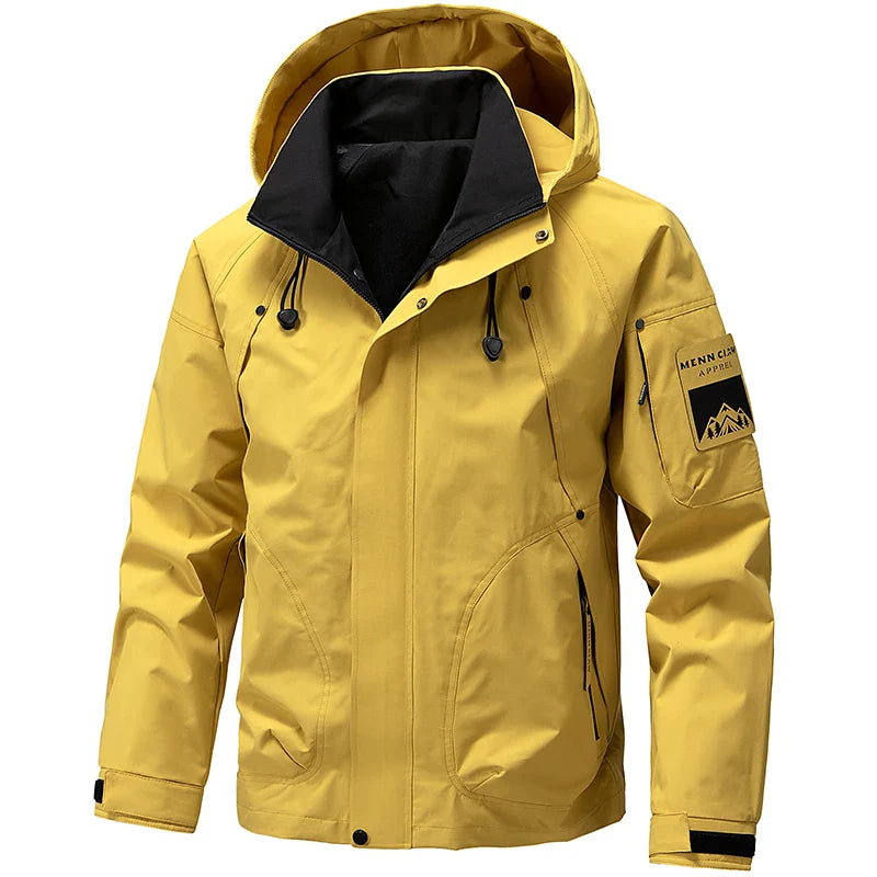 Lune London | Softshell jacket for men - Lightweight, Waterproof & With hood