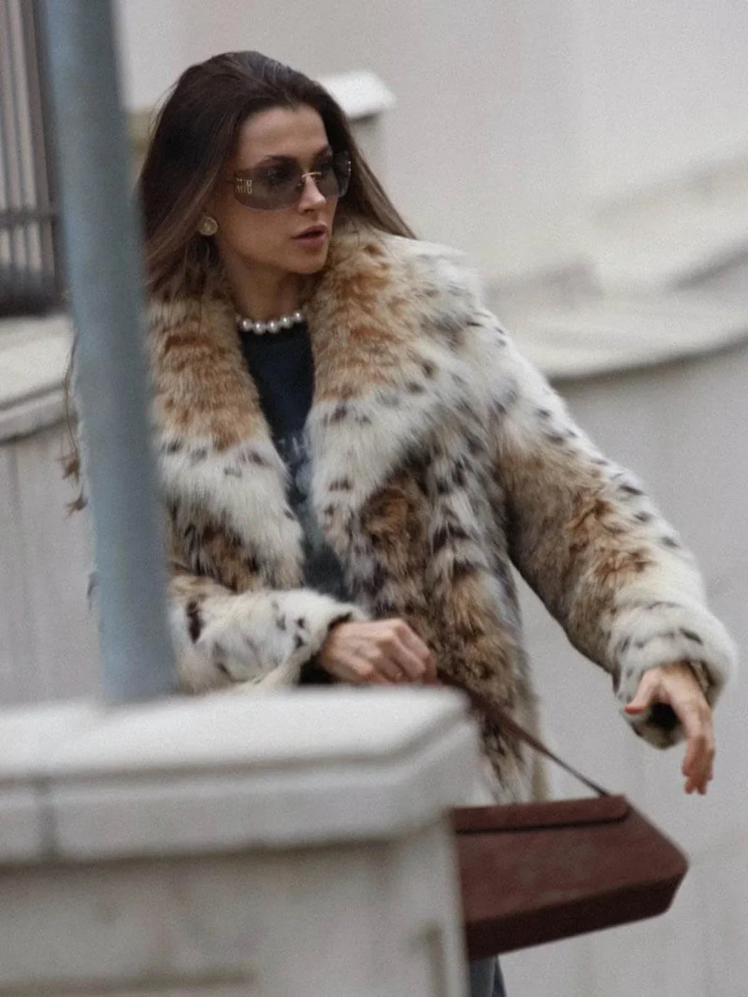 Lune London | Leopard-Faux-Fur-Jacket