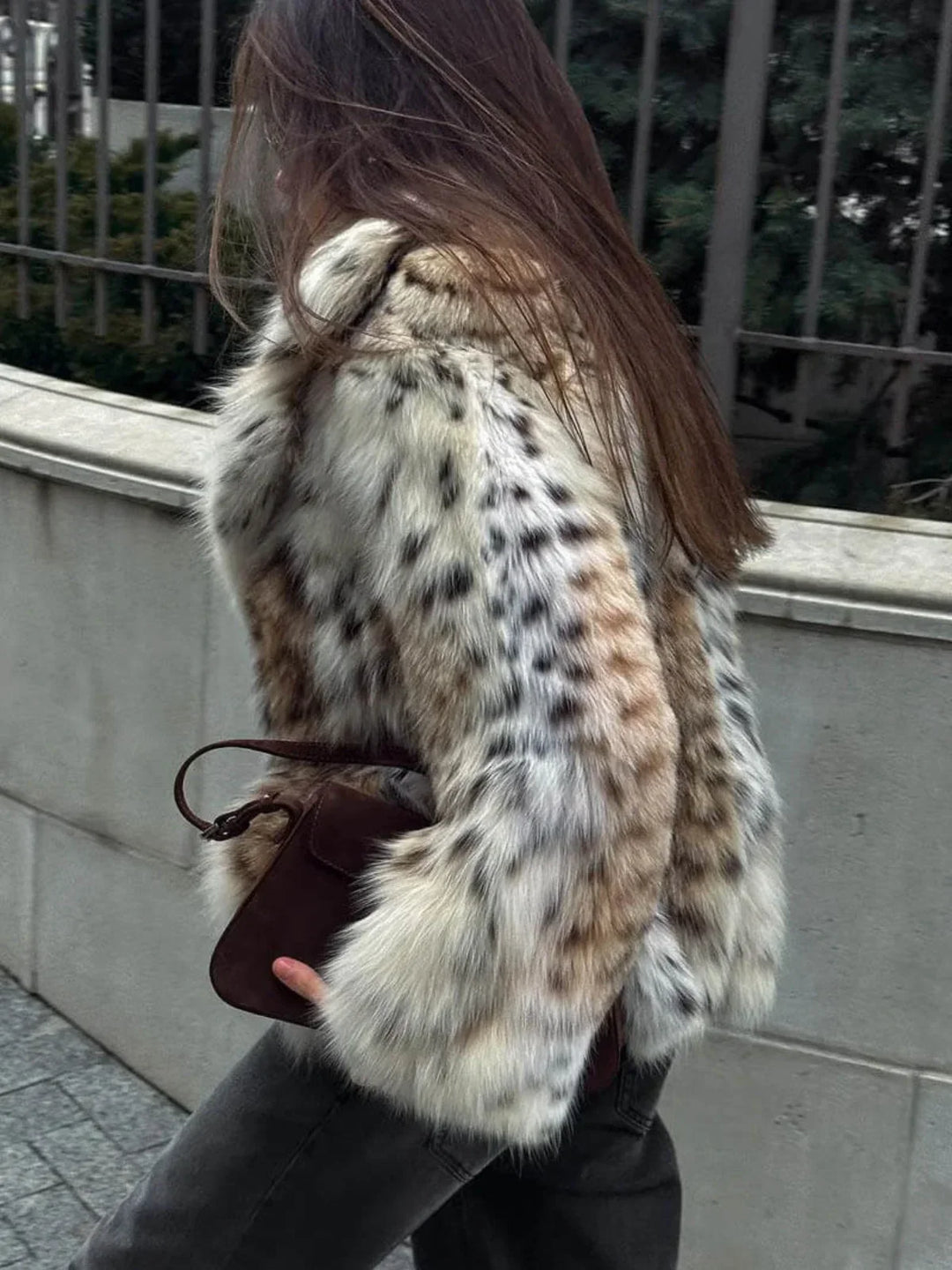 Lune London | Leopard-Faux-Fur-Jacket