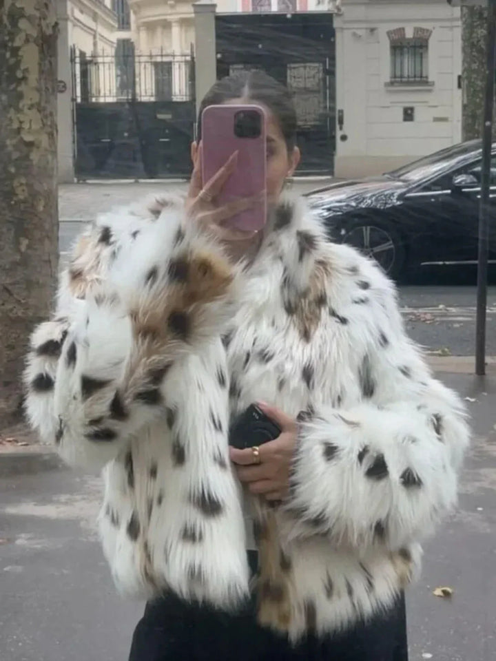 Lune London | Leopard-Faux-Fur-Jacket
