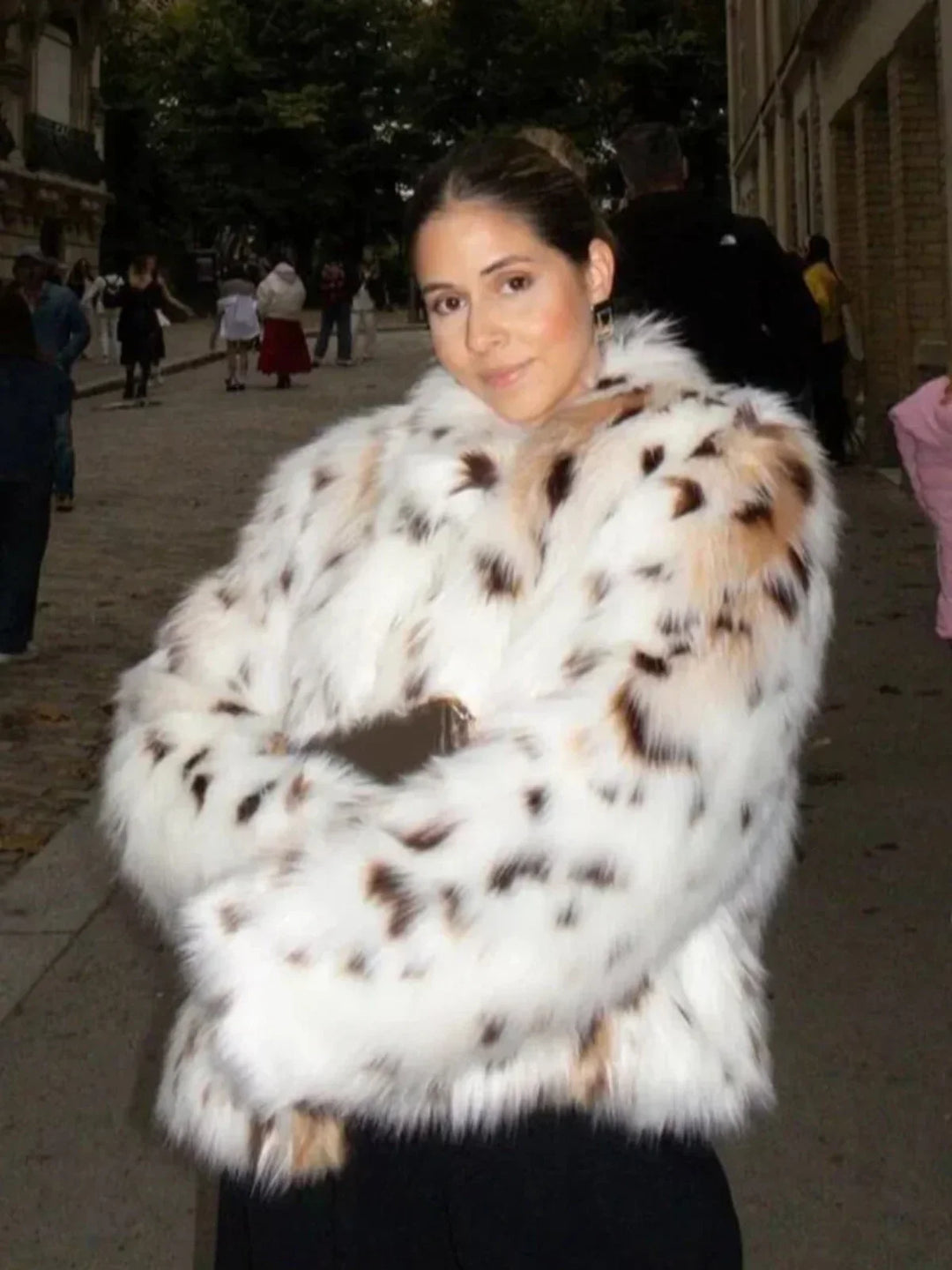 Lune London | Leopard-Faux-Fur-Jacket