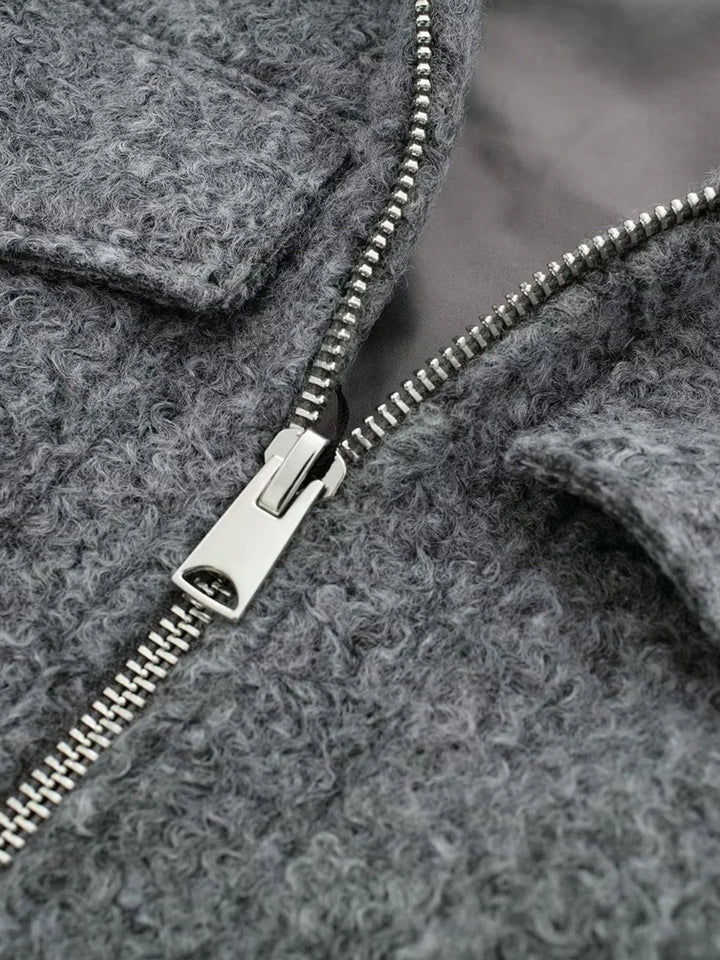 Lune London | Wool Utility Zip Jacket
