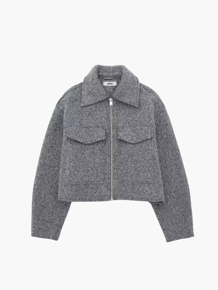 Lune London | Wool Utility Zip Jacket