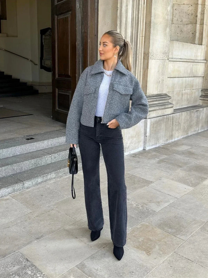Lune London | Wool Utility Zip Jacket
