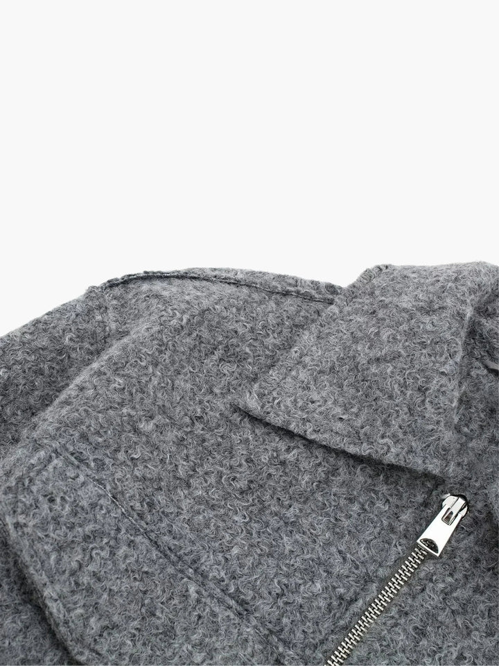Lune London | Wool Utility Zip Jacket