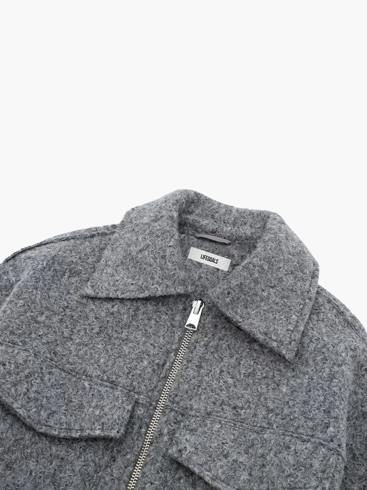 Lune London | Wool Utility Zip Jacket