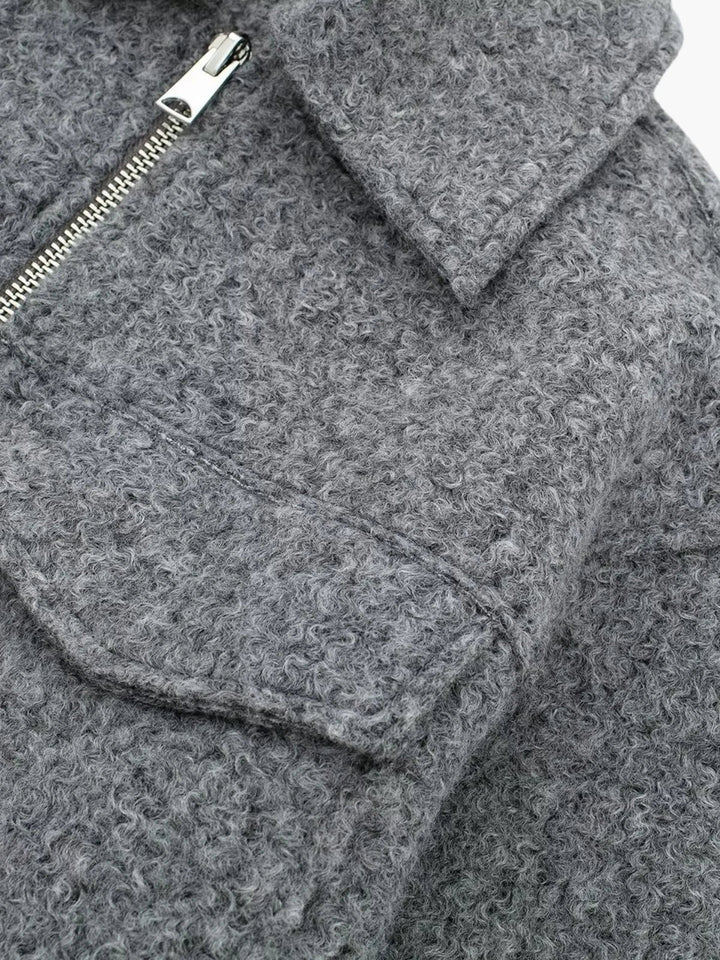 Lune London | Wool Utility Zip Jacket